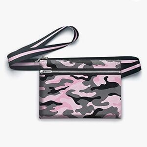 Top Trenz Inc 3 in 1 Canvas Cross Body, Mask Pouch or Fanny Pack NWOT!